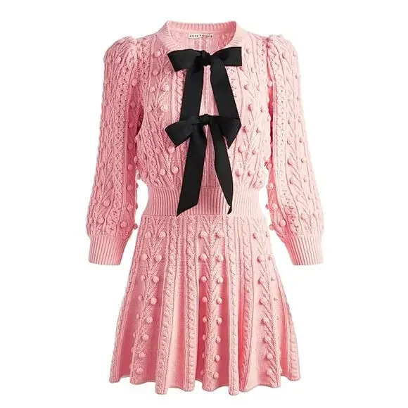 Alice and Olivia Kitty Bows Dress size XS - Picture 7 of 7